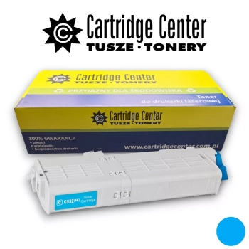 Toner OKI C532C [46490607] cyan, zamiennik | 6000str.